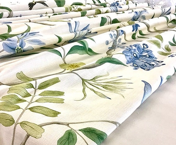 Clementine fabric from Sanderson