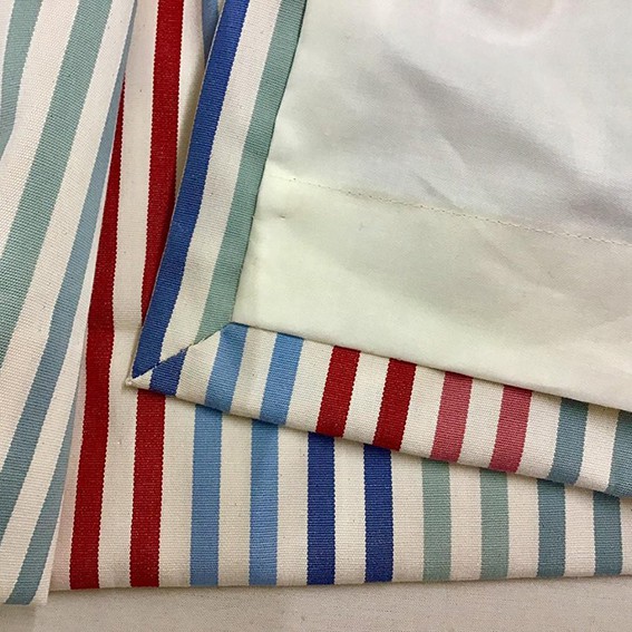 Multi Stripe fabric from Ian Mankin