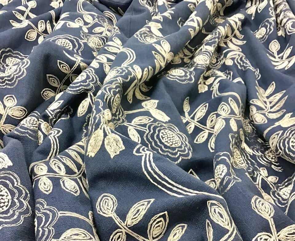 Flower Pot Indigo from Sanderson