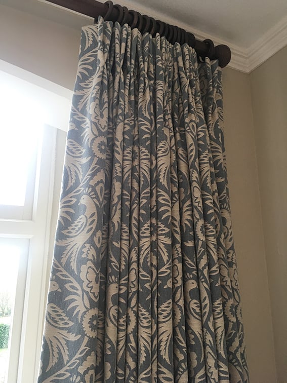 Harewood Chambray fabric from Clarke and Clarke